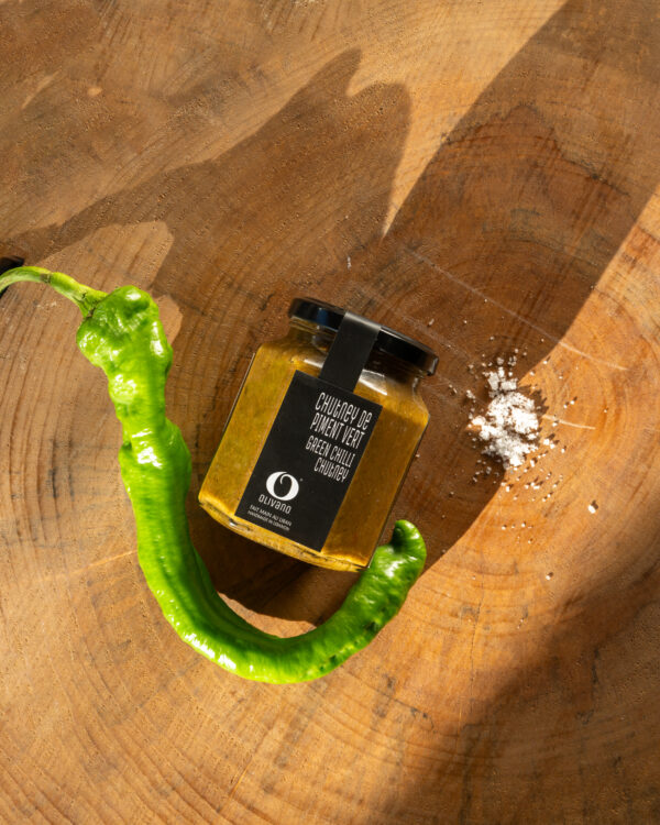 Chutney libanais au piment vert fait maison