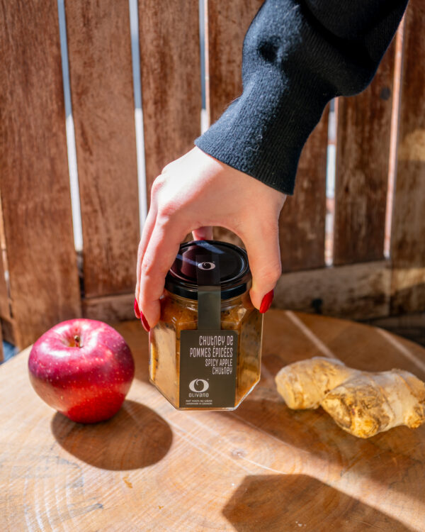 Chutney libanais maison épicé aux pommes - Régulier
