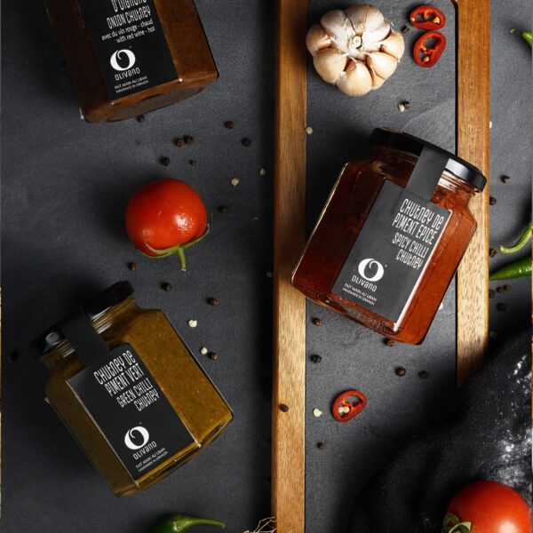 Chutney libanais maison au piment épicé